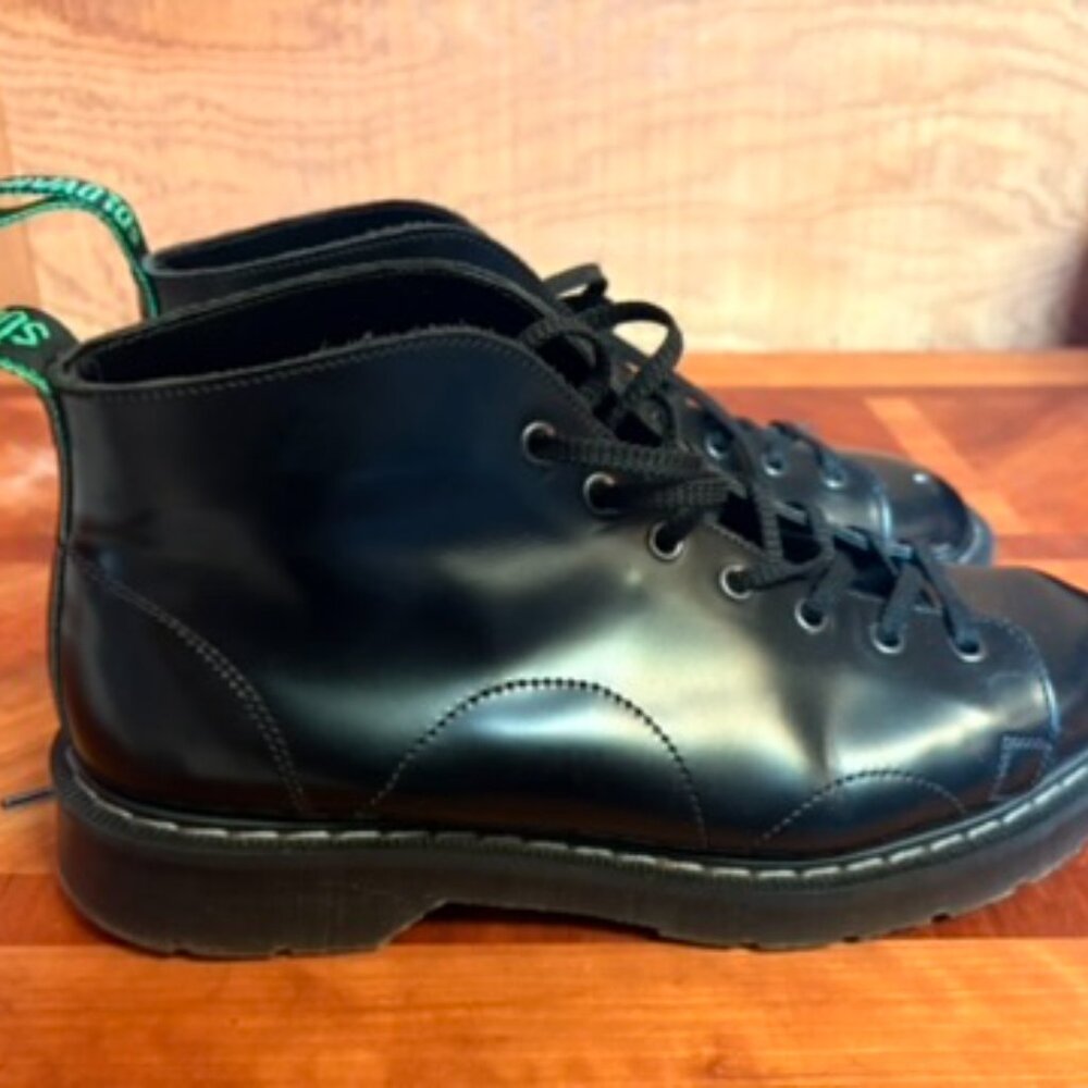 Solovair Monkey Boots - Black